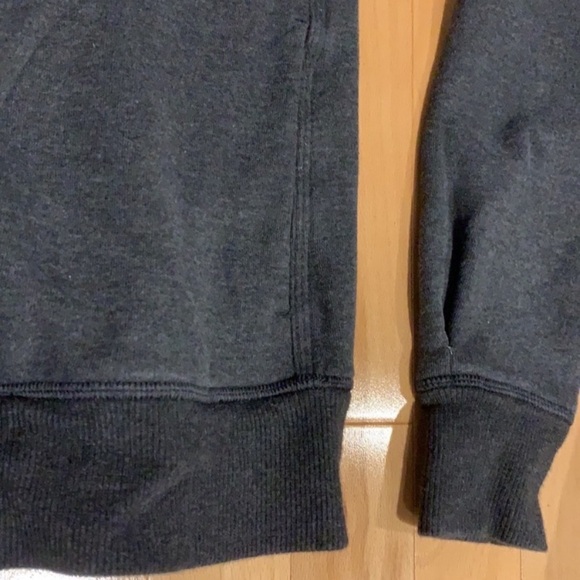 VEUC Lululemon Hug it Out Full Zip Up Dark Grey Sweatshirt / Jacket - size 6 - Picture 9 of 17